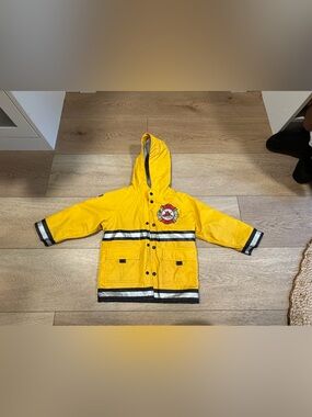 Kids Firefighter Rain Coat